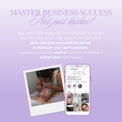 1:1 1 Day In-Person Lash Refresher Course