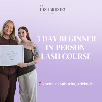 Adelaide 3 Day In-Person Lash Course