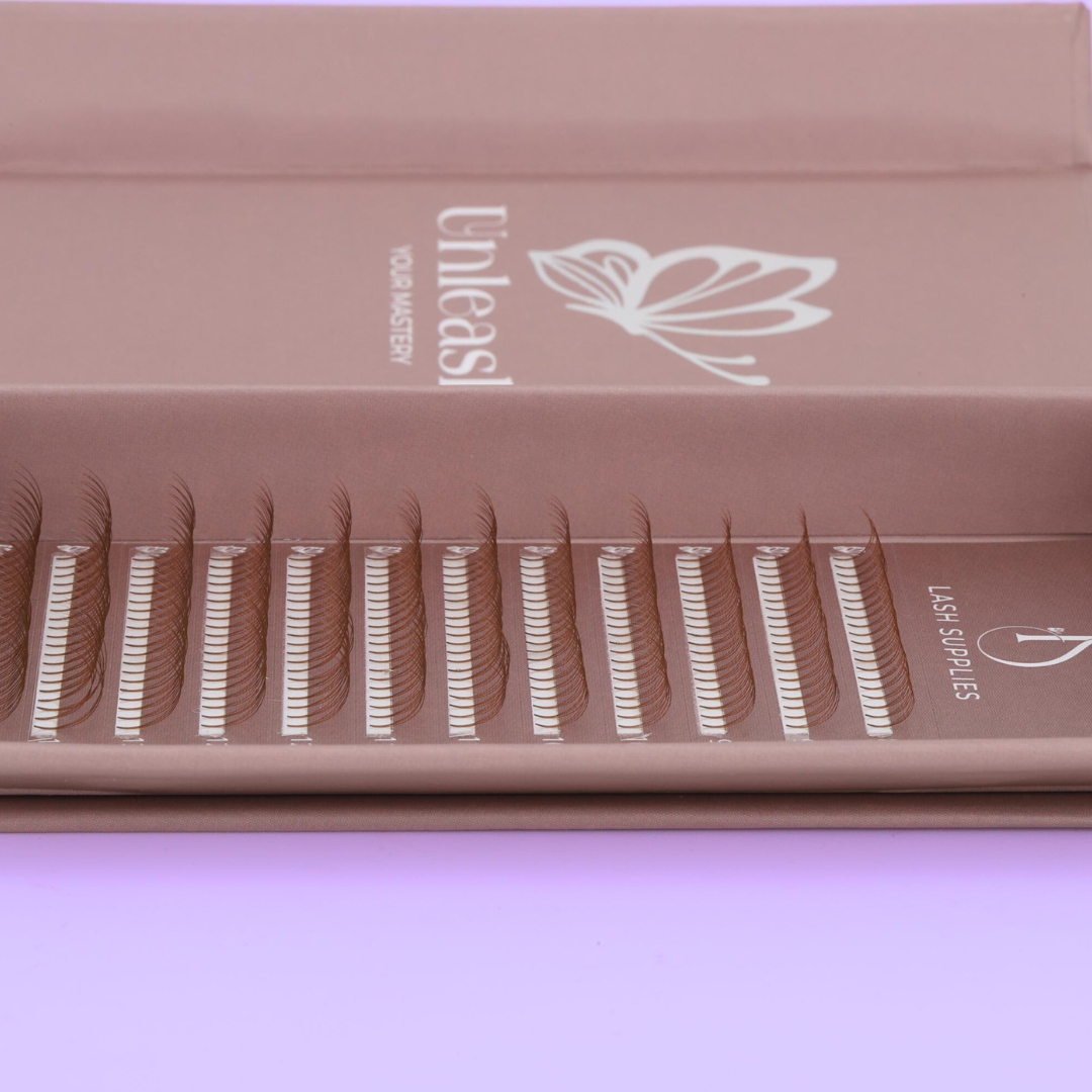 3D Brown Premade Volume Trays