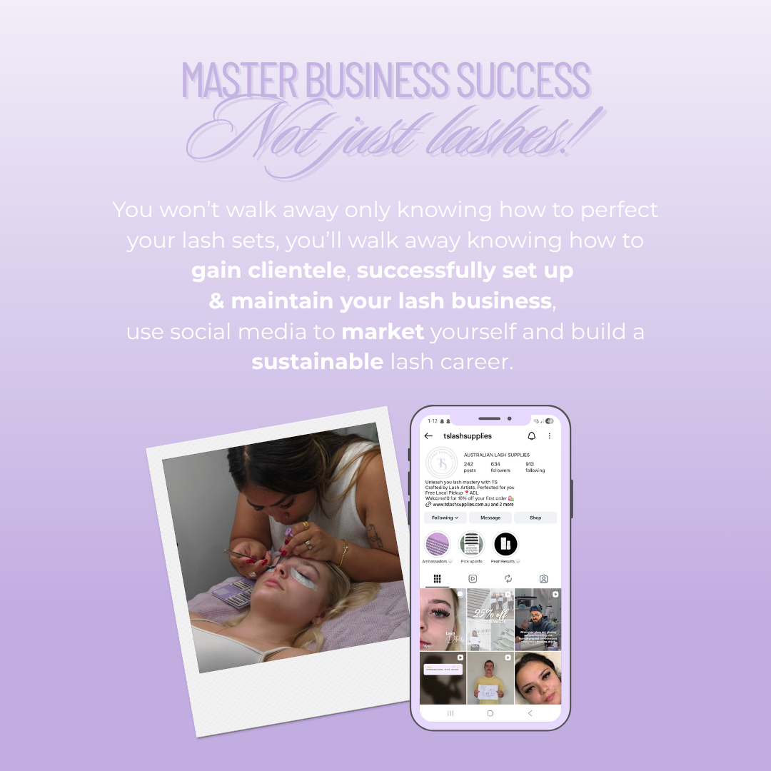 The Lash Artist Intensive - 3 Day Lash Extension Course (Kit Included)