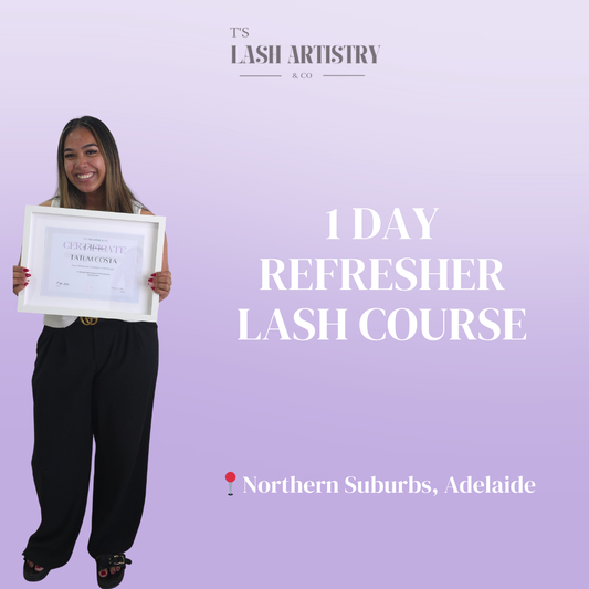 1:1 1 Day In-Person Lash Refresher Course